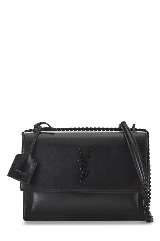 Black Calfskin Leather Sunset Medium, , large image number 0