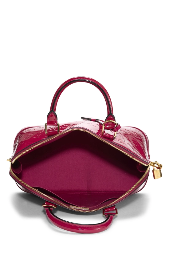 Rose Pop Monogram Vernis Alma PM NM, , large image number 5