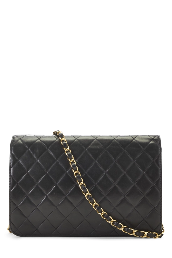 Black Quilted Lambskin Turnlock Ex Flap Medium, , large image number 3