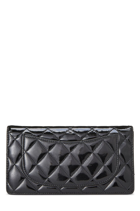 patent leather wallet