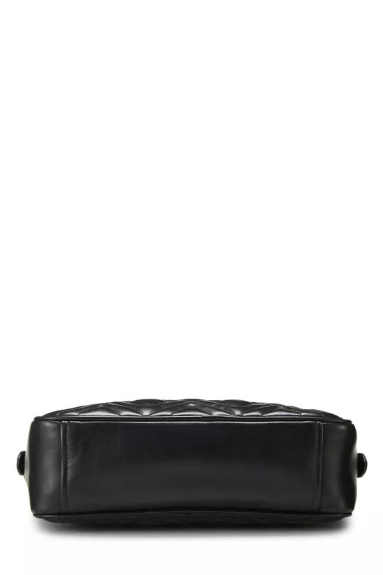 Black Nappa Matelass&eacute; Camera Bag, , large image number 4