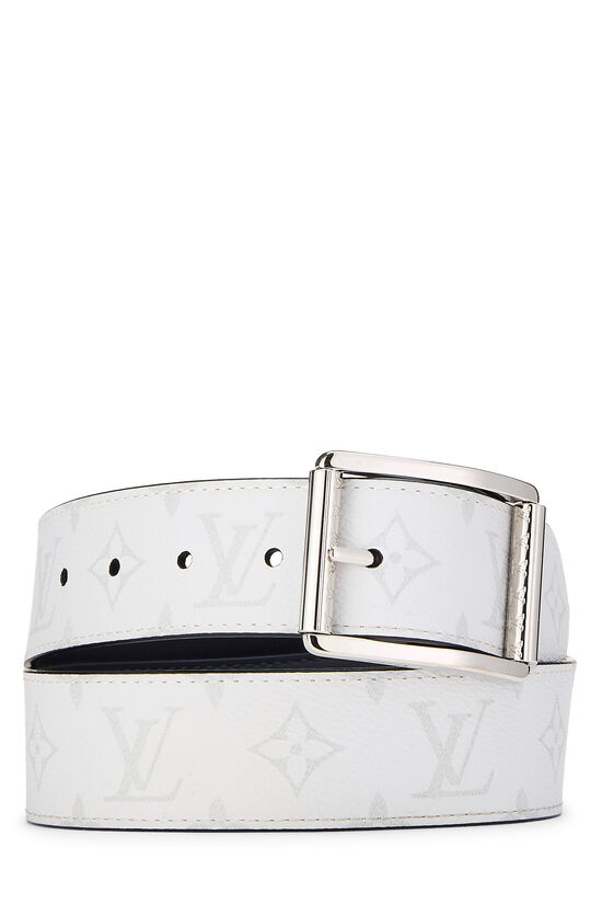 White Monogram Ceinture 85, , large image number 0