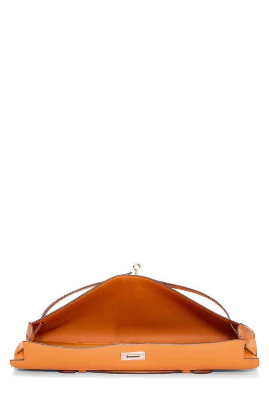 Orange Swift Kelly Longue Pochette, , large image number 5
