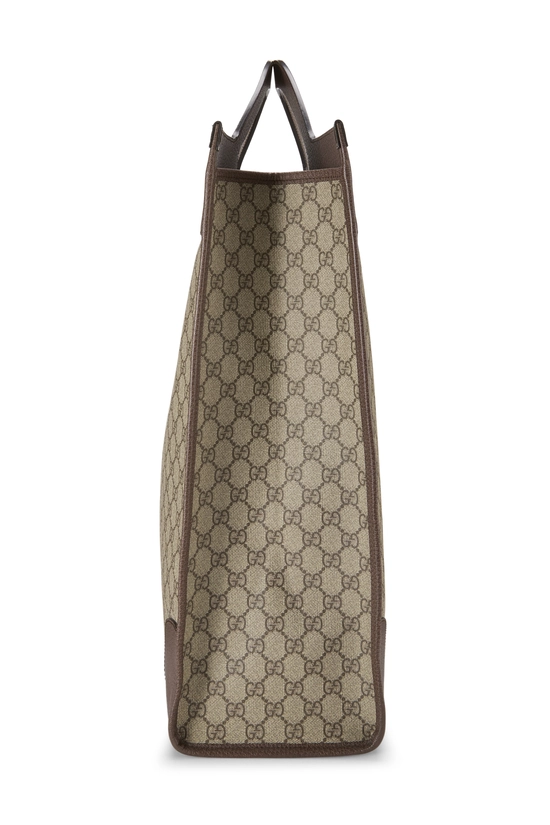 Brown GG Supreme Ophidia Top Handle Bag Medium, , large image number 2