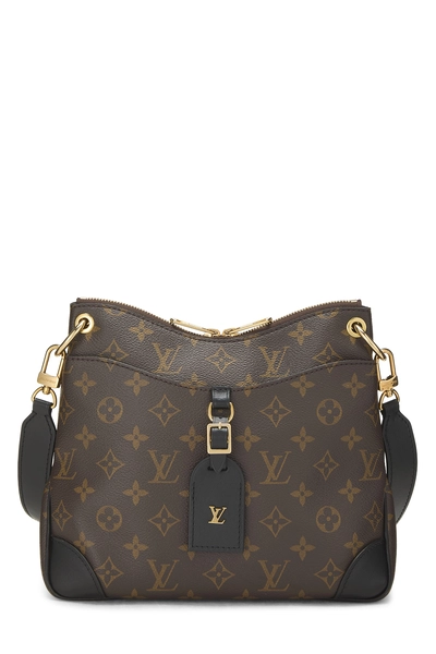 Black Monogram Canvas Odeon PM NM