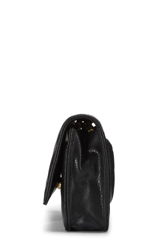 Black Caviar Classic Quilted Wallet On Chain (WOC), , large image number 2