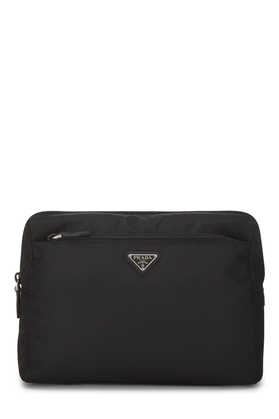 Black Nylon Pouch, , large image number 0