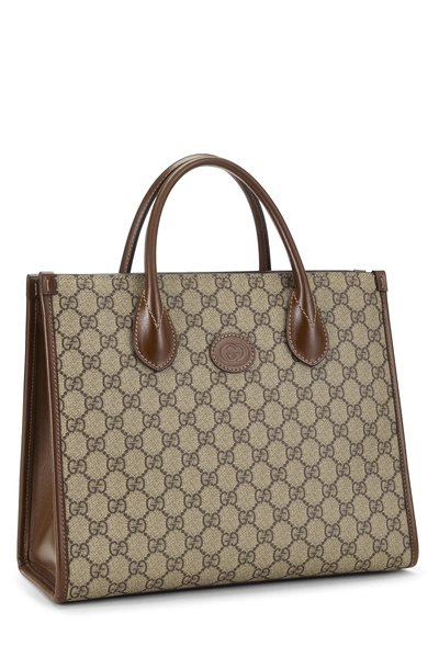 Original GG Supreme Canvas Handle Bag, , large