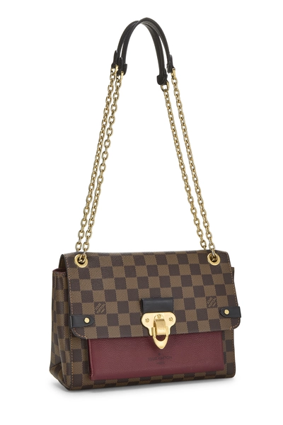 Louis Vuitton Burgundy Damier Ebene Vavin PM NM — photo 2
