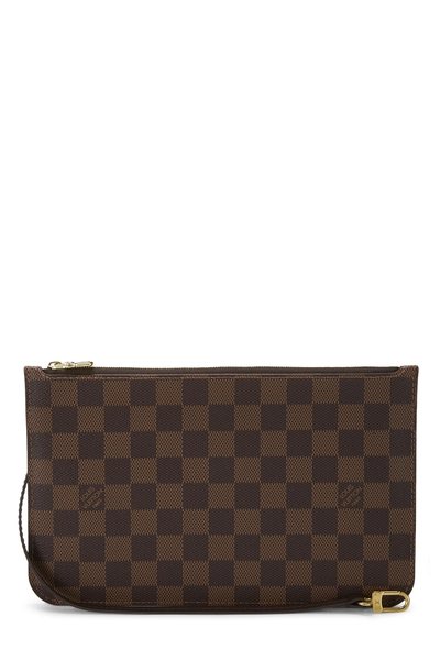 Damier Ebene Neverfull Pouch GM NM
