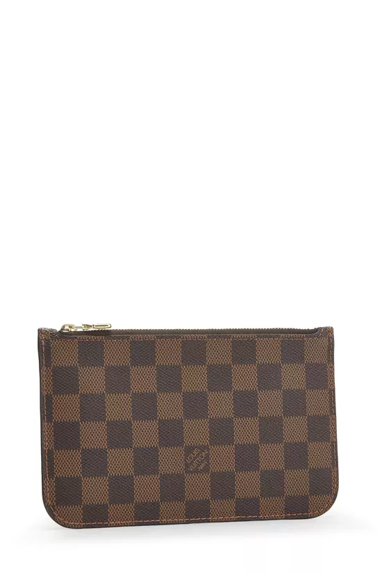 Damier Ebene Neverfull Pouch PM, , large image number 1