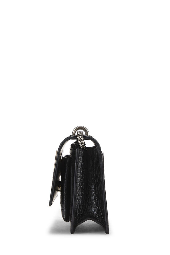 Black Embossed Sunset Wallet On Chain (WOC), , large image number 2