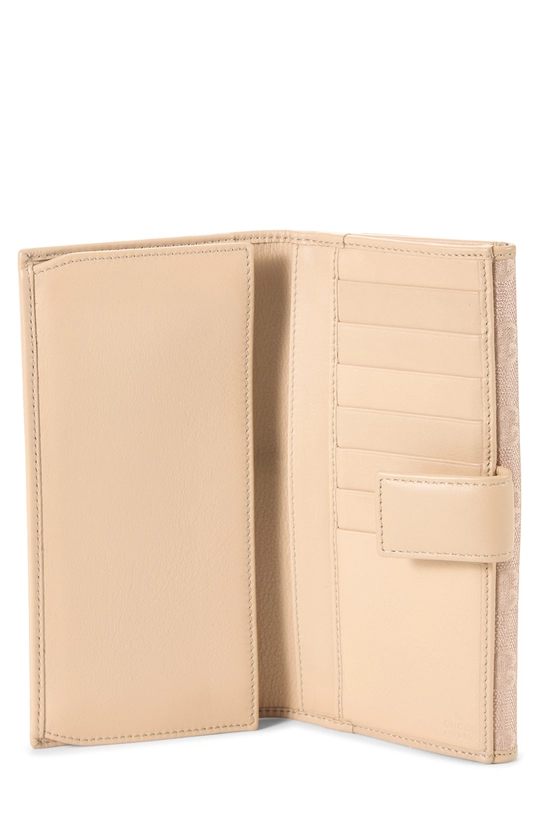 Pink GG Canvas Lovely Heart Continental Wallet, , large image number 3