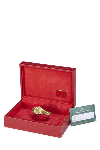 18K Gold Diamond Datejust President 69178 26mm, , large