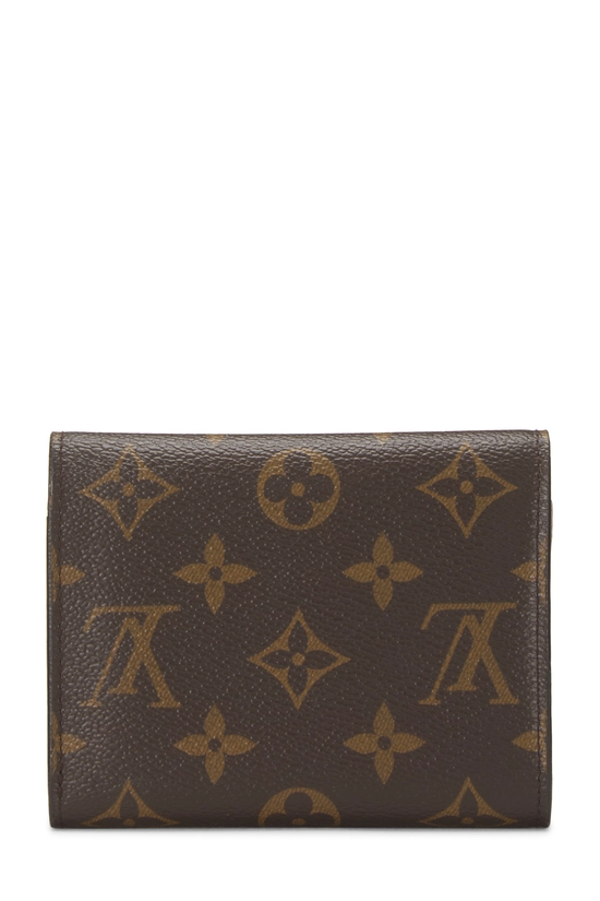 Pink Monogram Canvas Victorine Wallet, , large image number 2