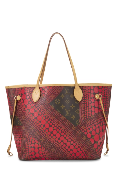 Louis Vuitton Yayoi Kusama x Louis Vuitton Red Monogram Dots Infinity Neverfull MM