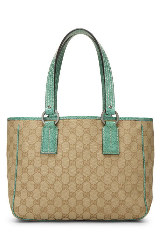 Green Original GG Canvas Tote, , large image number 3