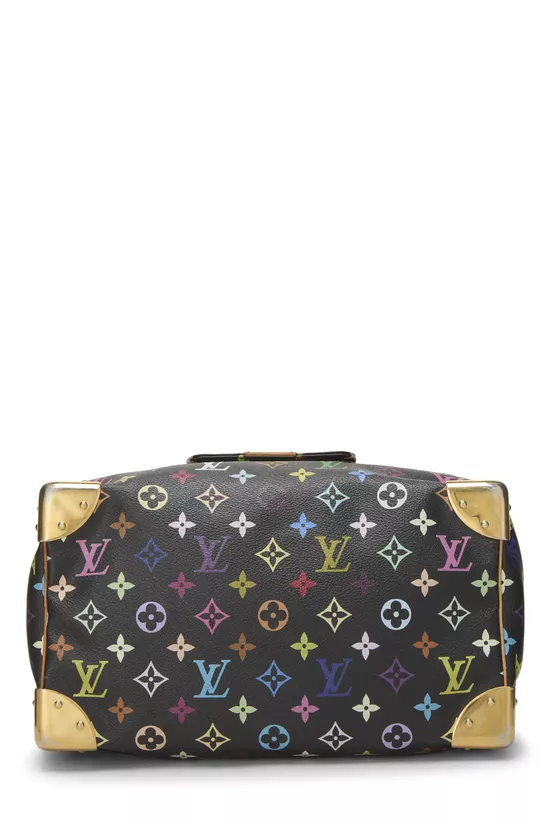 Takashi Murakami x Louis Vuitton Black Monogram Multicolore Speedy 30, , large image number 4