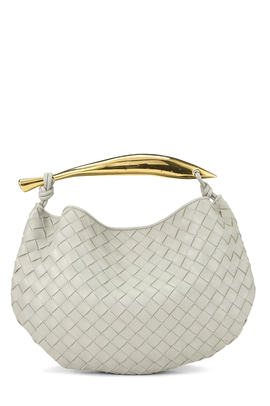 Grey Intrecciato Sardine Bag, , large image number 0