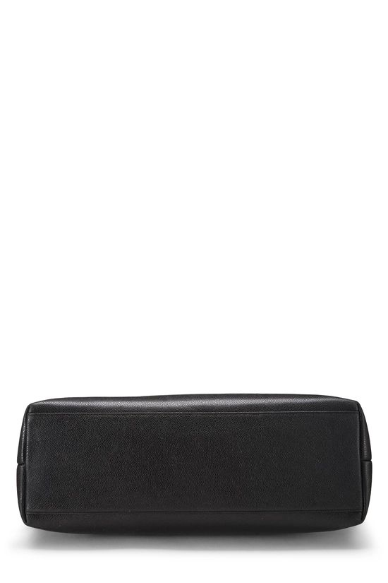 Black Caviar Zip Tote Large, , large image number 4