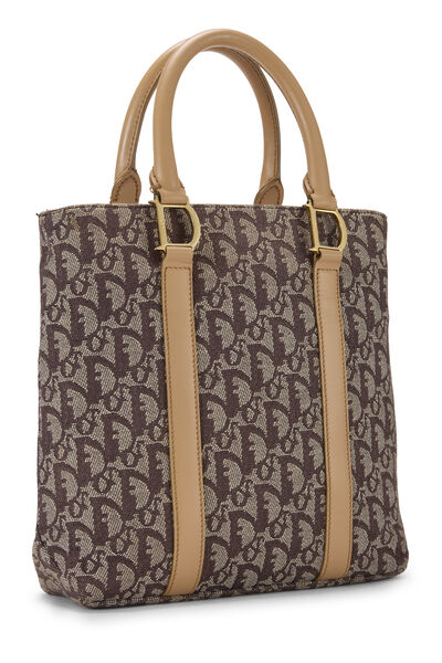Brown Trotter Canvas Handbag, , large