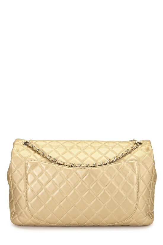 Gold Calfskin New Classic Flap XXL, , large image number 3