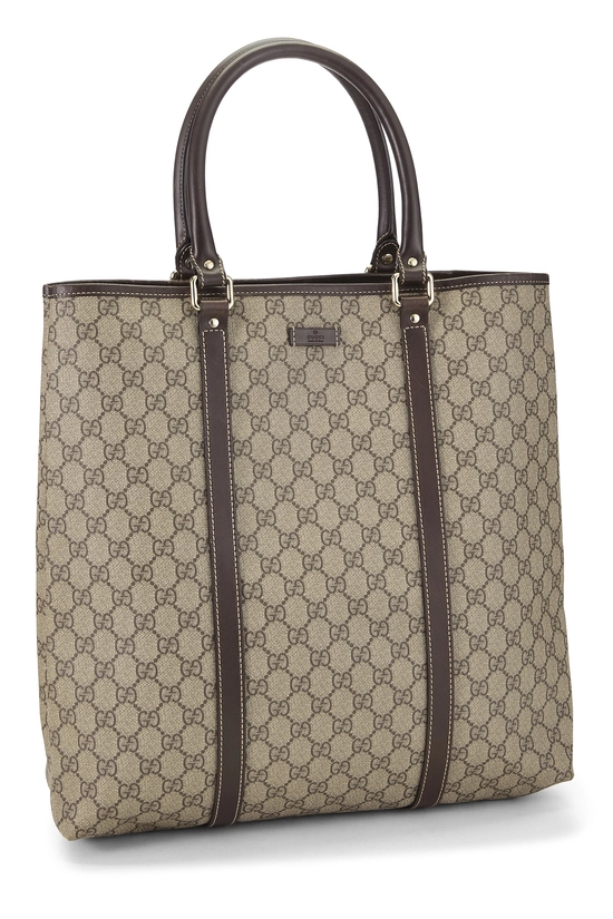 Brown GG Supreme Canvas Plus Tote, , large image number 1