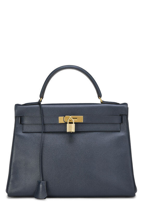 Blue Indigo Courchevel Kelly Retourne 32, , large image number 0