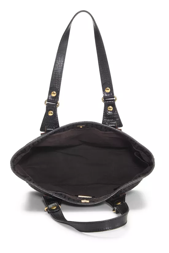 Black Zucchino Canvas Tote Small, , large image number 5
