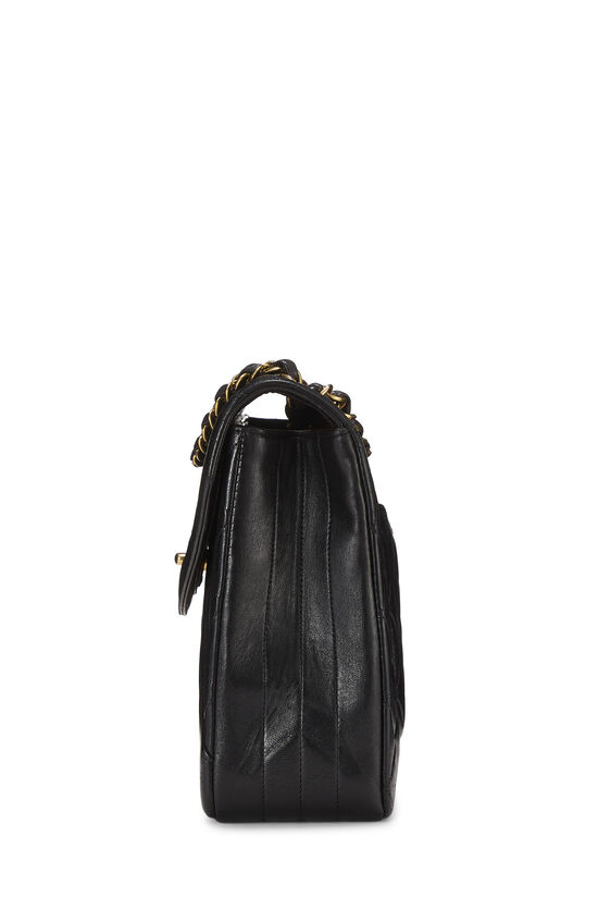 Black Quilted Lambskin Paris Limited Flap Medium, , large image number 2