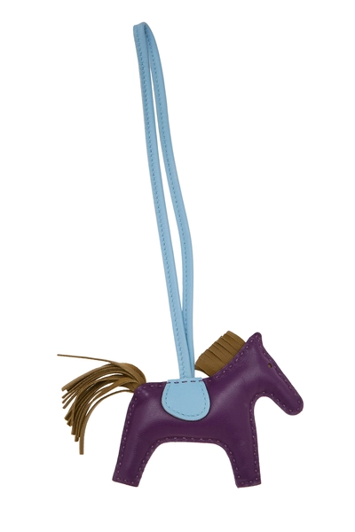 Multicolor Lambskin Rodeo Bag Charm PM, , large