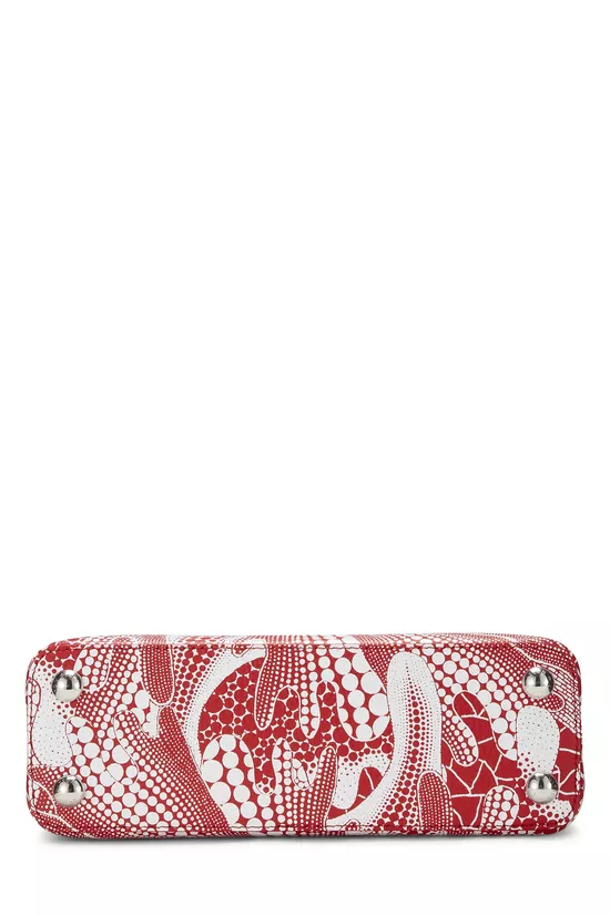 Yayoi Kusama x Louis Vuitton Red & White Dots Infinity Taurillon Capucines BB, , large image number 5