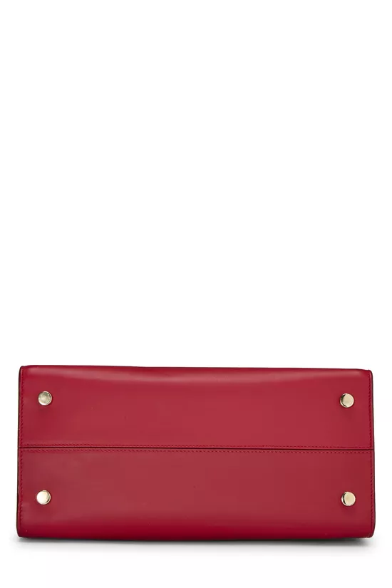 Red Calfskin Diorever Medium, , large image number 4
