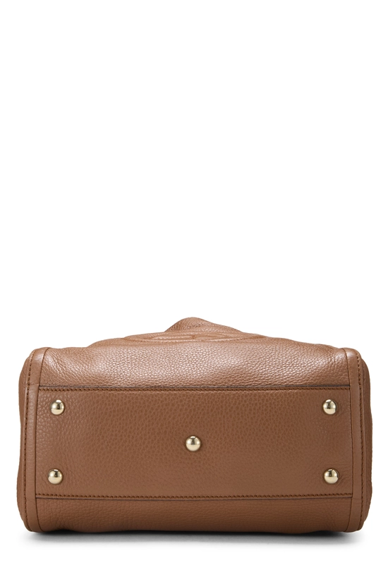 Brown Leather Soho Convertible Shoulder Bag Small, , large image number 4