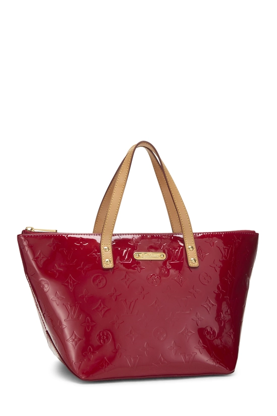 Cerise Monogram Vernis Bellevue PM, , large image number 1