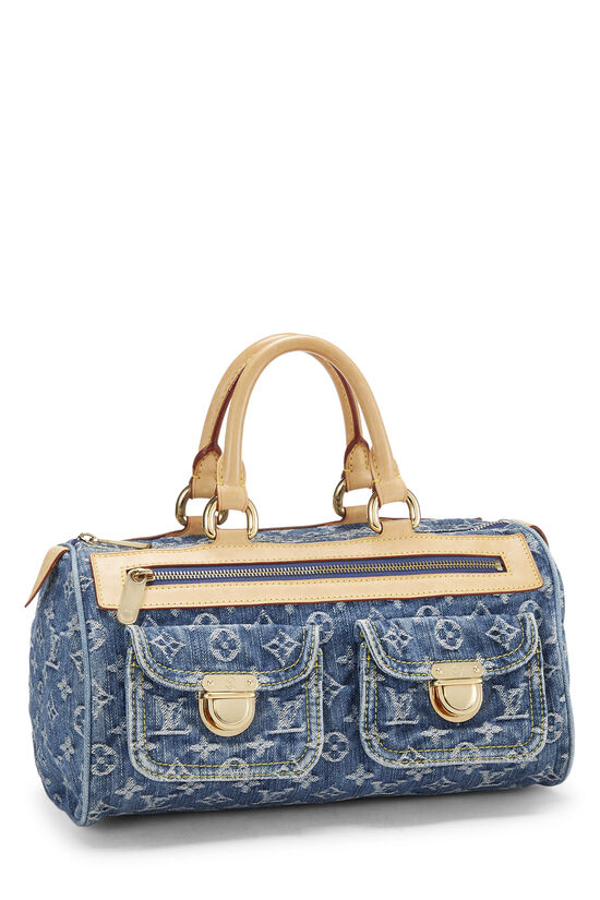 Blue Monogram Denim Neo Speedy, , large image number 1