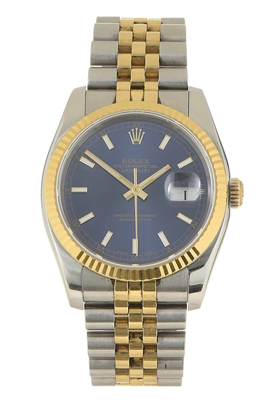 Blue Dial Two-Tone Datejust 116233 36mm
