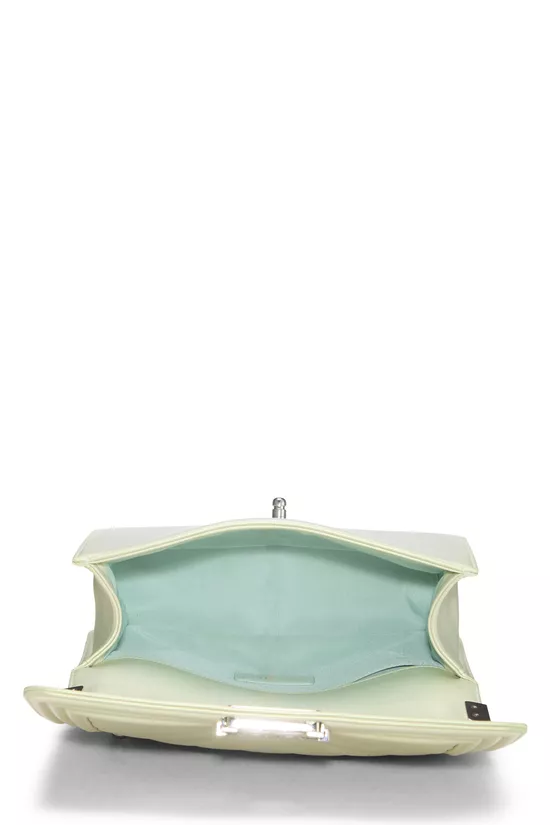 Iridescent Green Chevron Boy Bag Medium, , large image number 5