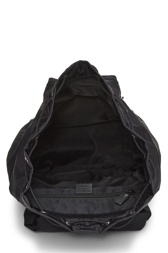 Black GG Nylon Backpack, , large image number 5