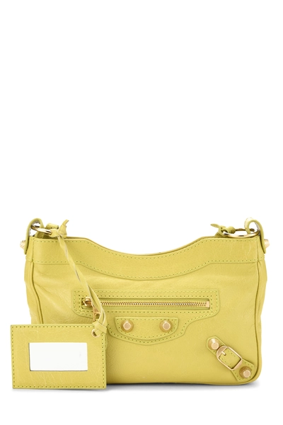 Yellow Agneau Giant 12 Hip Bag