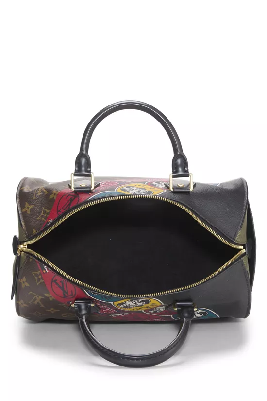 Monogram Canvas Kabuki Speedy 30, , large image number 5