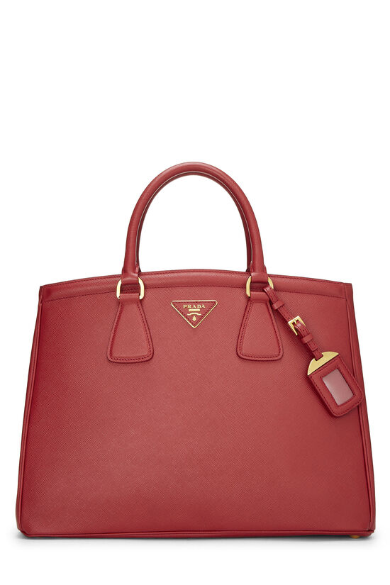 Red Saffiano Galleria Tote Large, , large image number 0