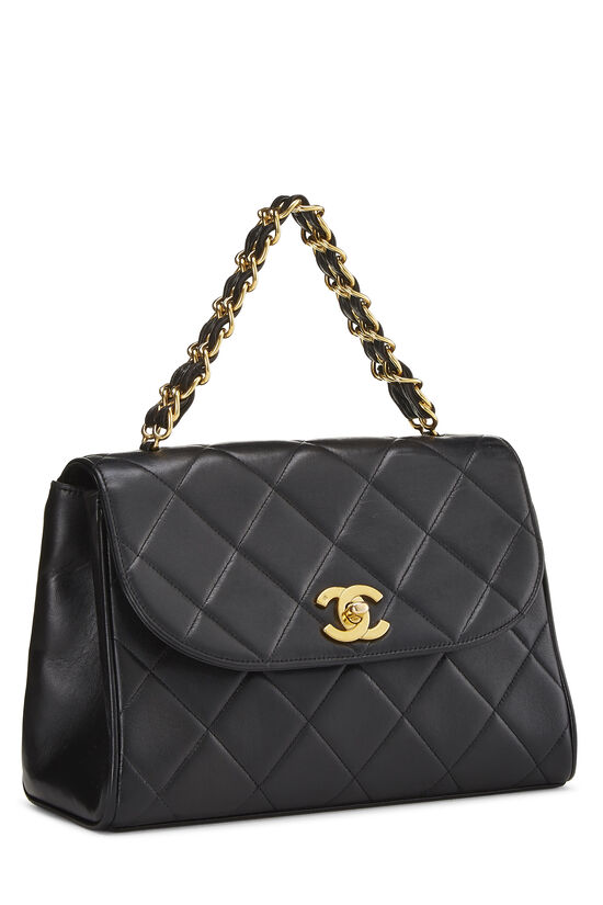 Chanel 22 leather mini bag Chanel Black in Leather - 35554887
