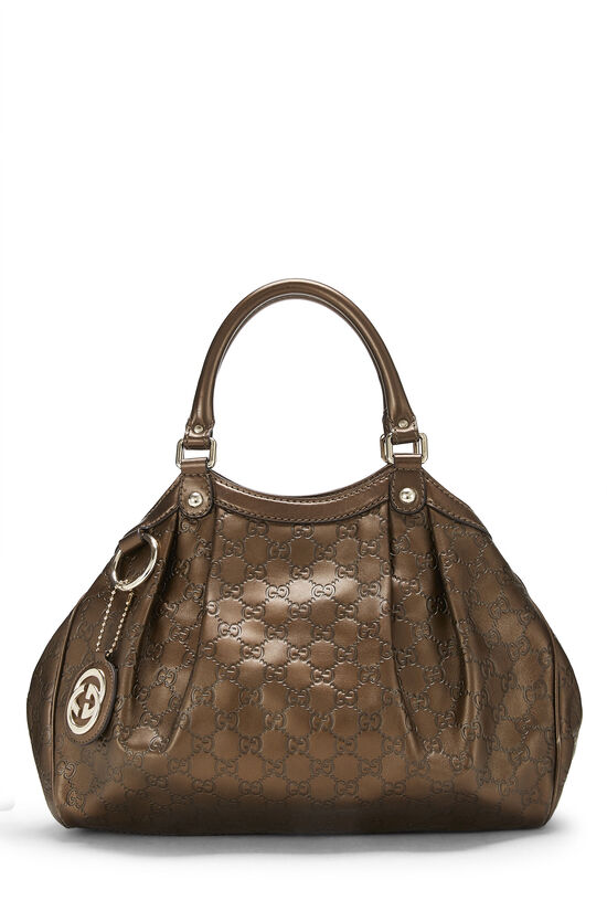 Brown Guccissima Sukey Tote , , large image number 1