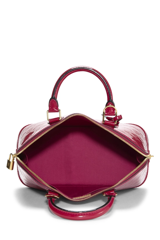 Indian Rose Monogram Vernis Alma PM NM, , large image number 5