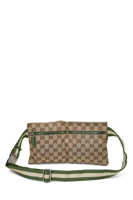 Green Original GG Canvas Belt Bag, , large image number 4