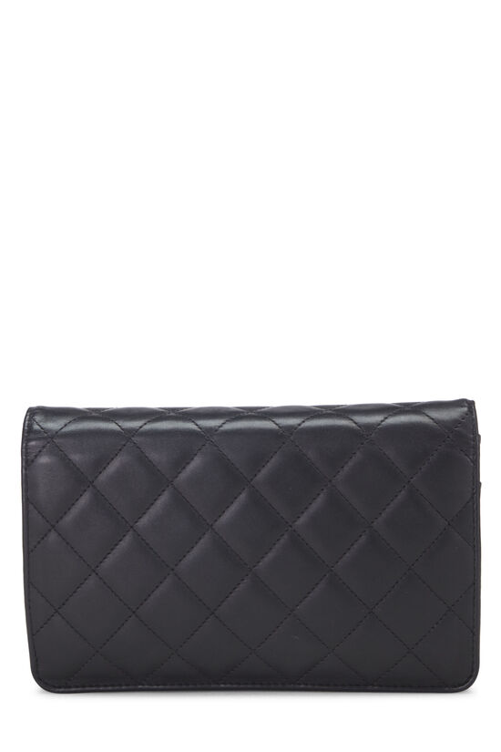 Black Quilted Calfskin Cambon Wallet on Chain (WOC), , large image number 5