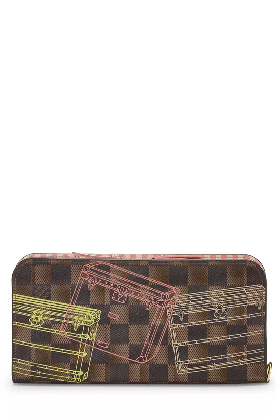 Damier Ebene Trunks Insolite Wallet, , large image number 2