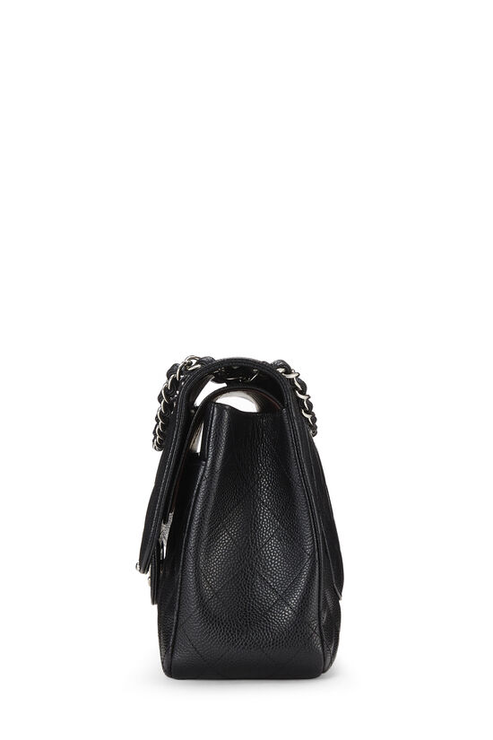Chanel Black Quilted Caviar Jumbo Classic Double Flap Bag Leather  ref.632647 - Joli Closet