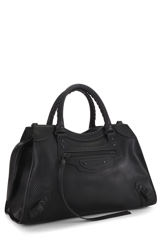 Black Coated Canvas Neo Classic City Medium, , large image number 1